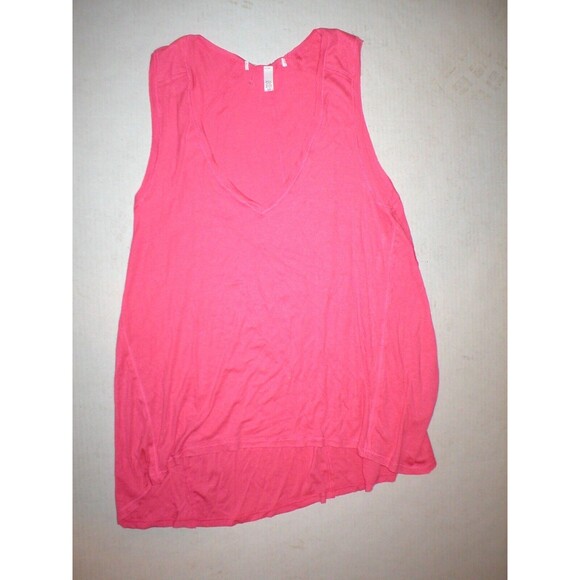New Womens Victoria's Secret Top Tank Pink Modal Silky Soft Nice Small Sleeveles - Picture 1 of 4
